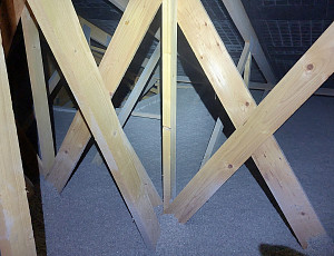 Zateplení stropu rodinného domu pomocí foukané izolace